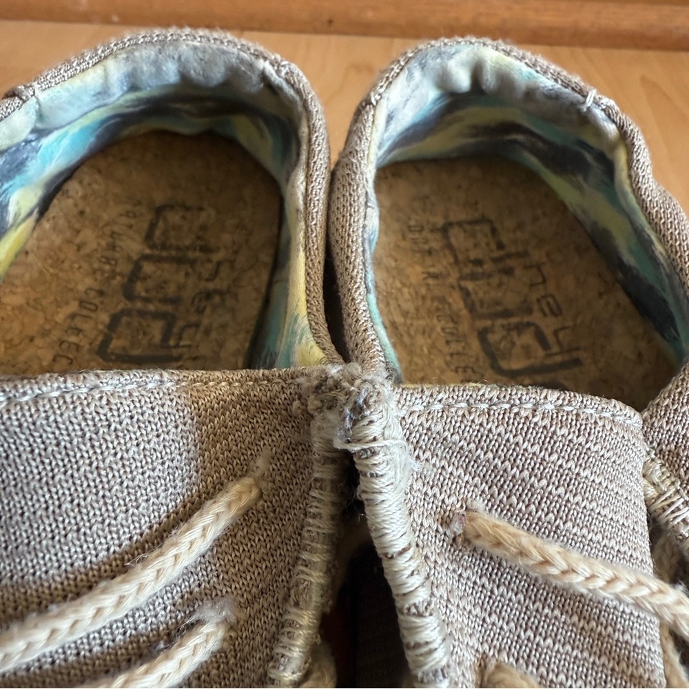 Hey Dude Women’s Wendy Eco Sox Tan Taupe Lightweight Slip-On Shoes Loafers Sz 10 - Picture 5 of 12